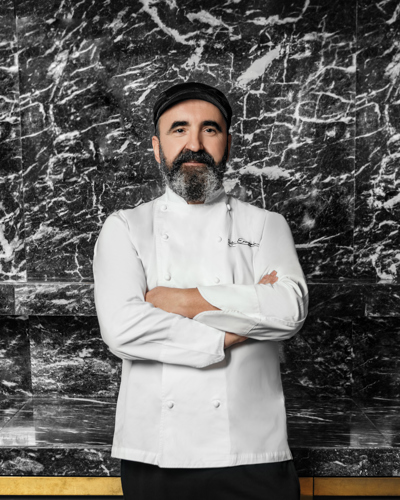 Executive chef Sotiris Evaggelou