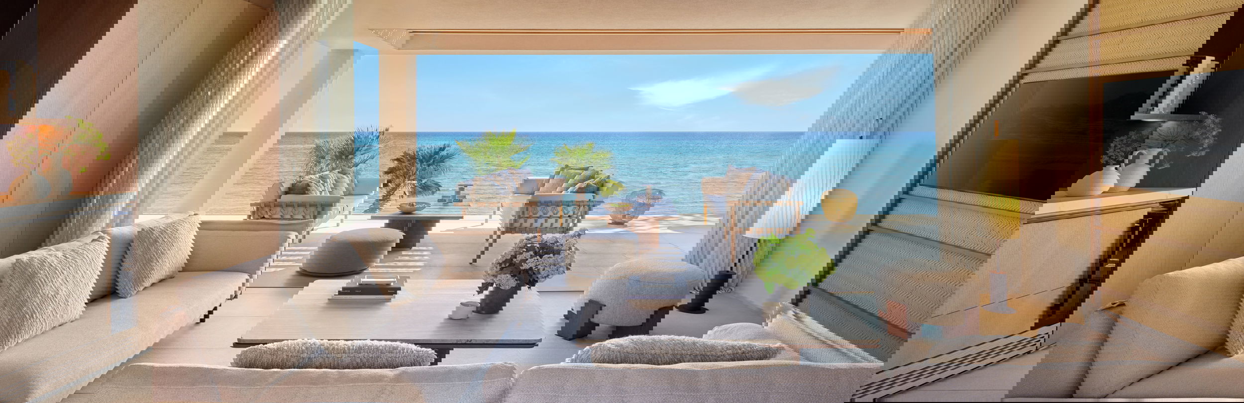 Two Bedroom Grand Residence Balcony Beach Front