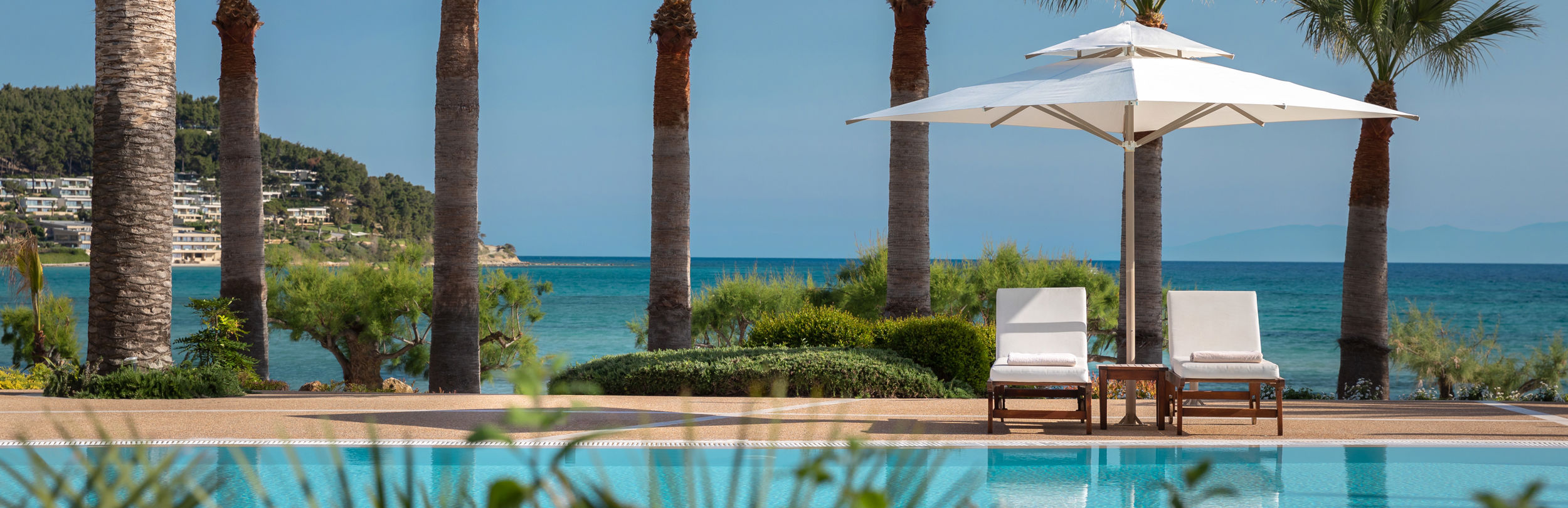 Sani Beach Main Pool