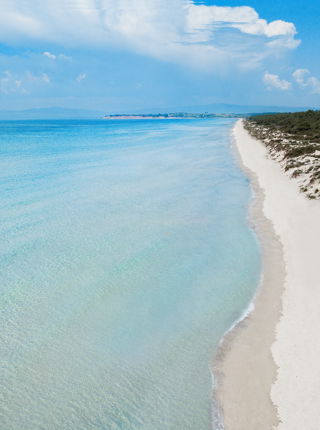 Spiagge con la Bandiera Blu a Sani Resort, Penisola Calcidica, Grecia