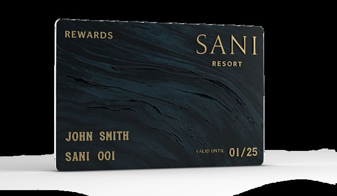 Μαύρη κάρτα πελάτη Sani