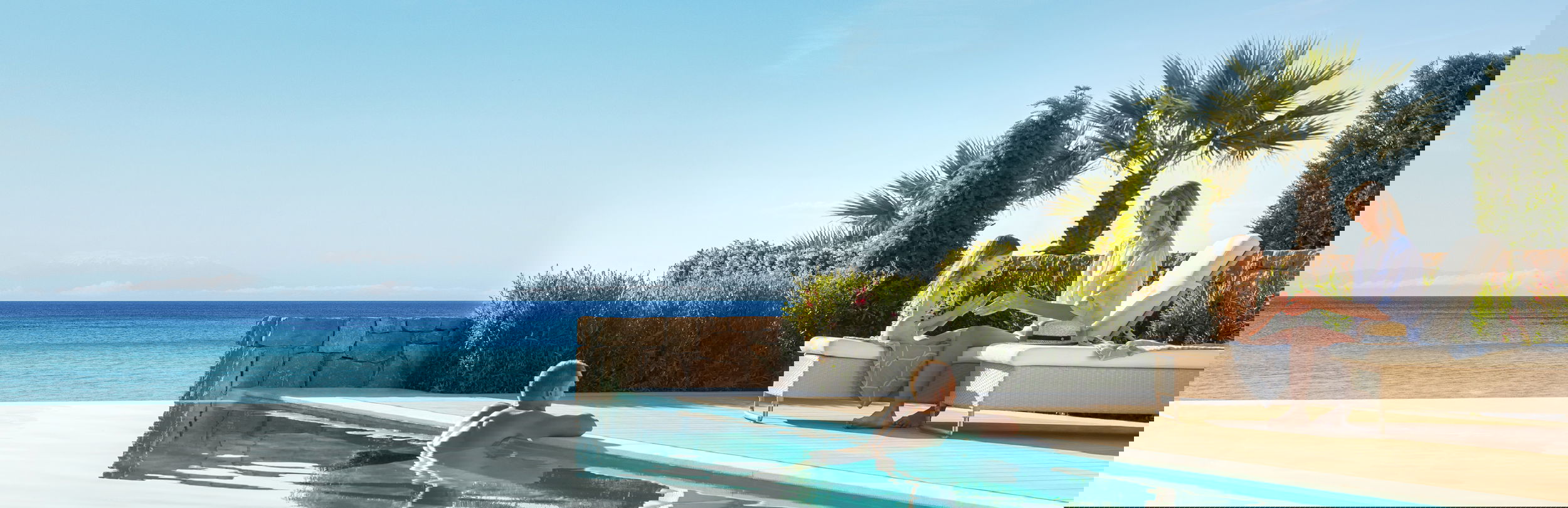 Μια οικογένεια στο Sani Resort