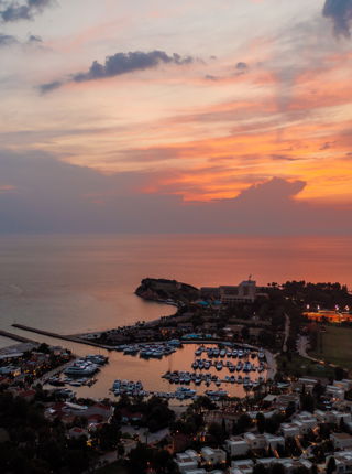 Aerial photo of Sani