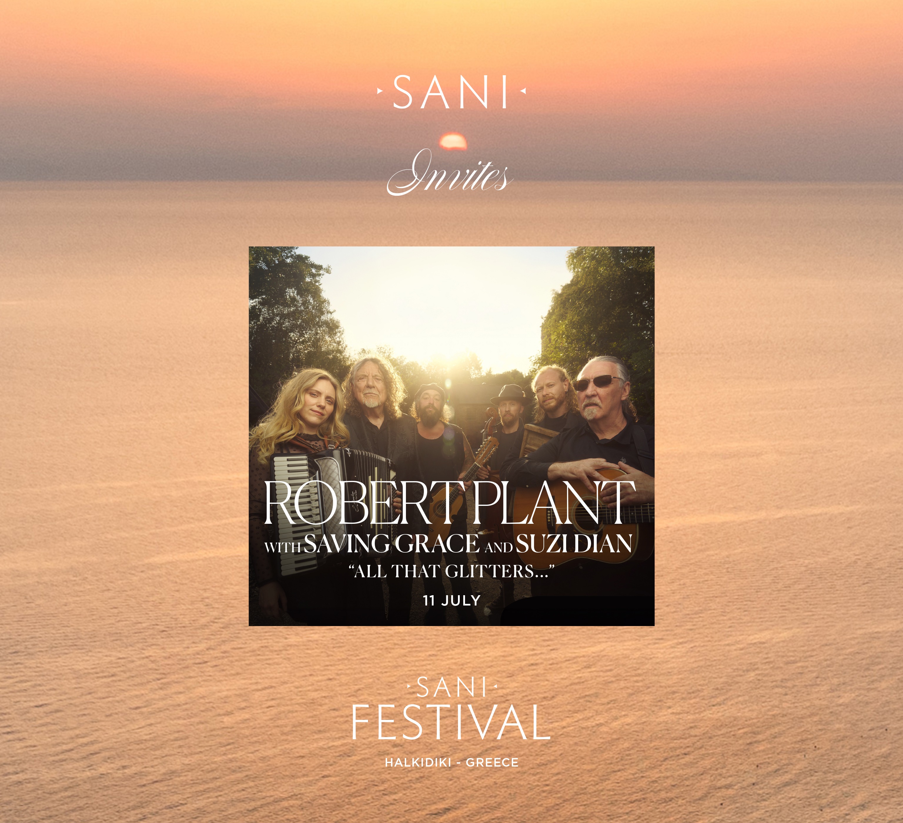 ROBERT PLANT WITH SAVING GRACE AND SUZI DIAN