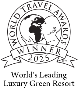 Worlds Leading Luxury Green Resort 2025 Winner Shield Black 256