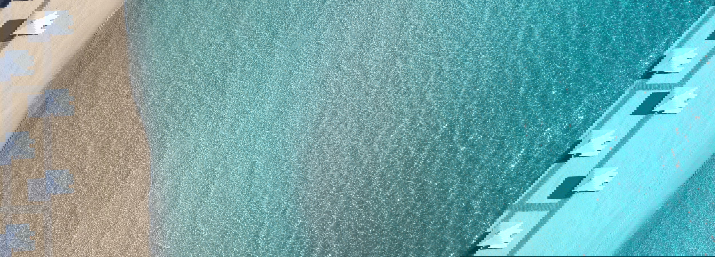 Vista aerea di Bousoulas Beach