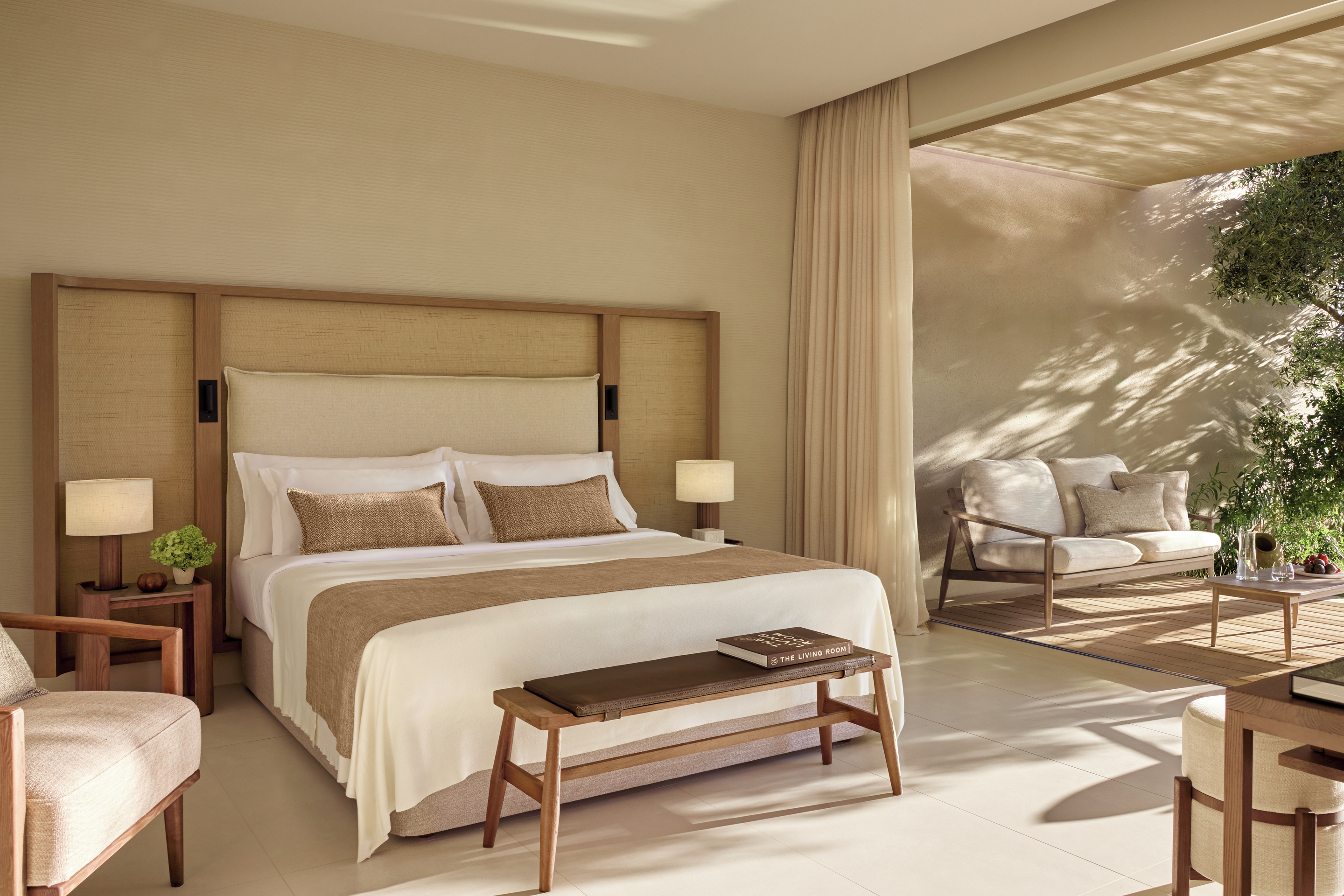 Sani Club Two Bedroom Bungalow Suite Private Pool Beach Front Bedroom 2 2880X1920