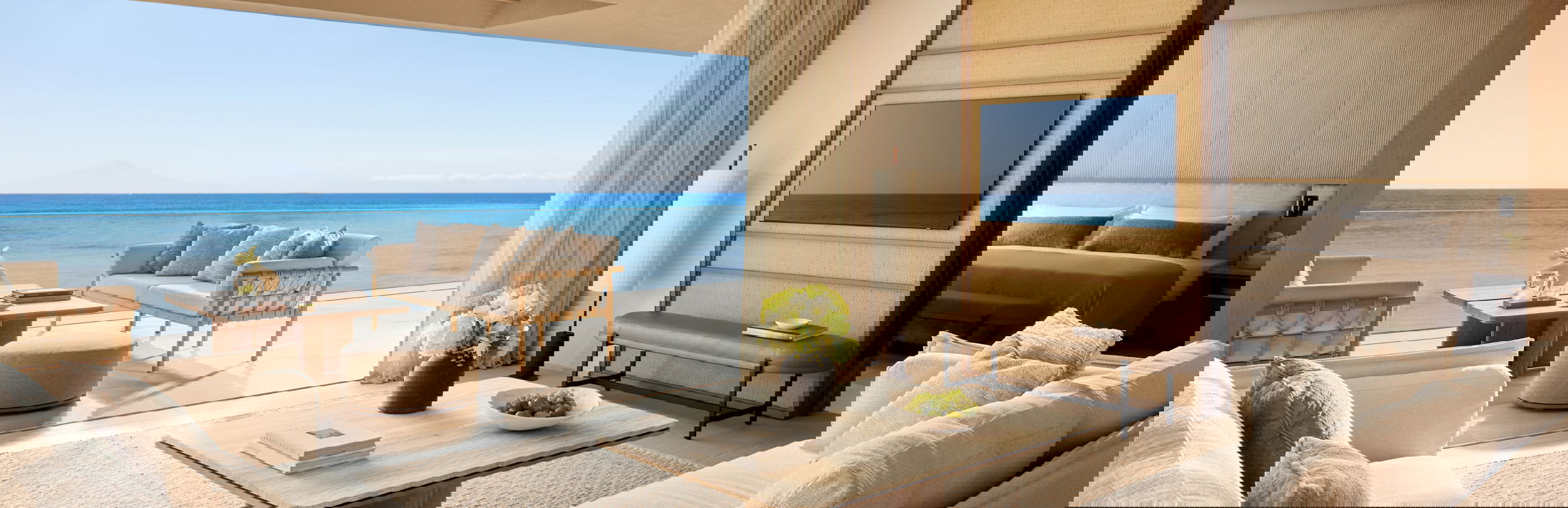 Two Bedroom Grand Residence Balcony Beach Front