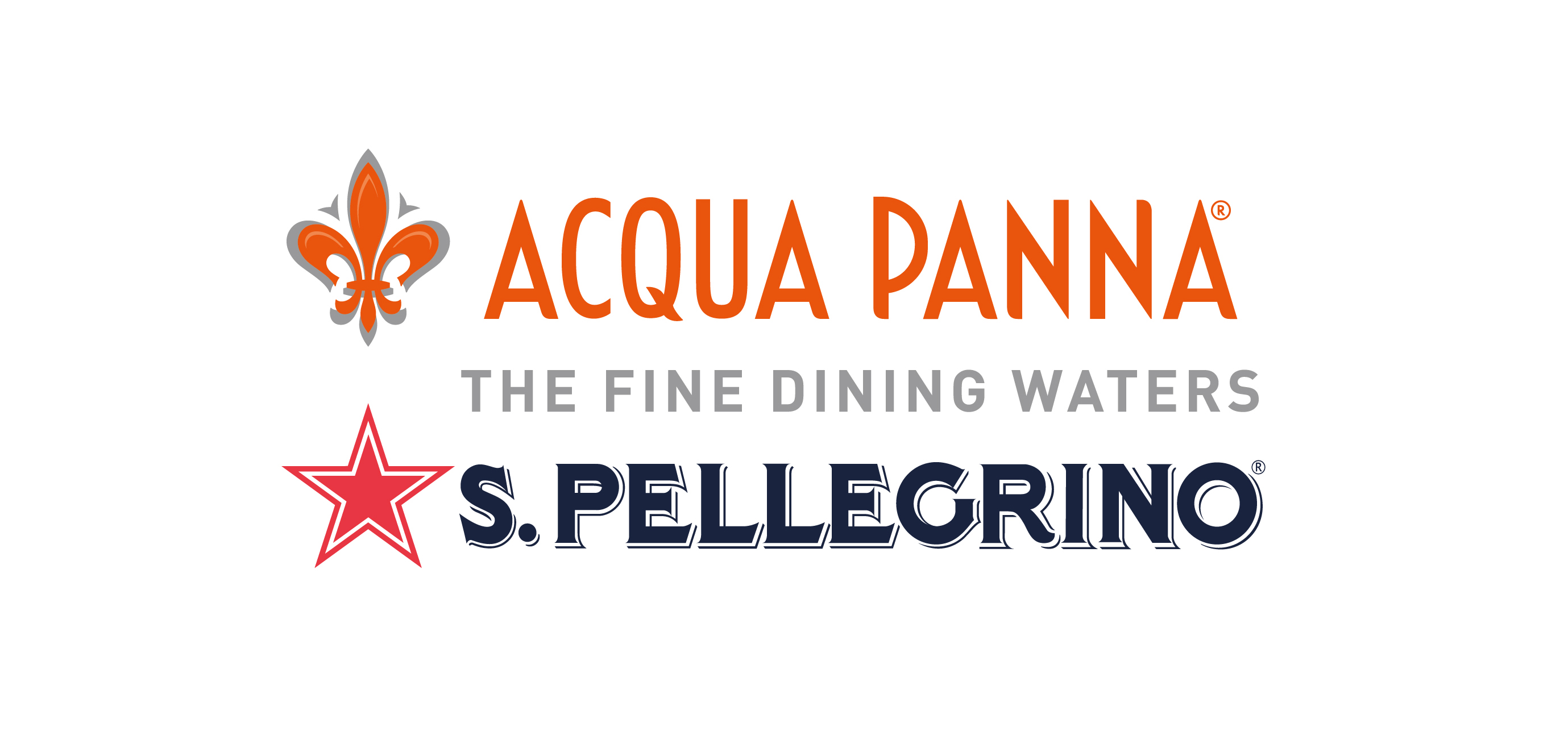 Aqua Panna X S.Pellegrino Logo