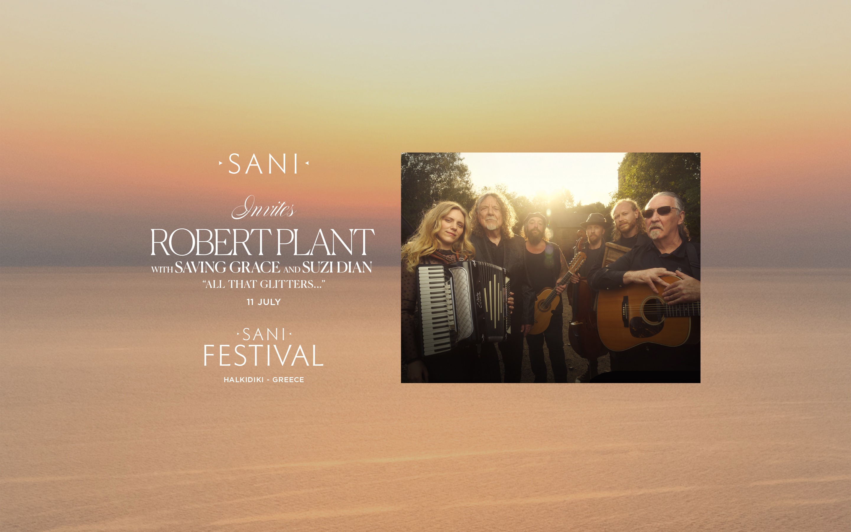 ROBERT PLANT WITH SAVING GRACE AND SUZI DIAN