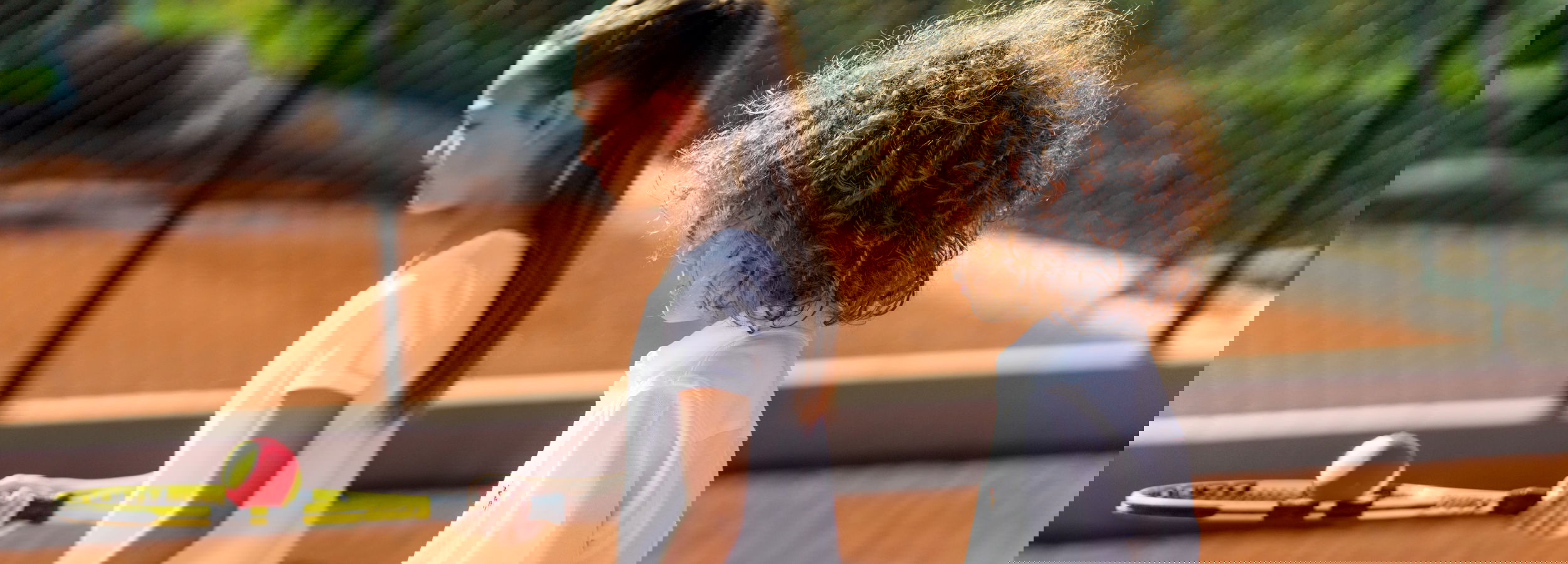 Children training at Rafa Nadal's Ακαδημία τένις