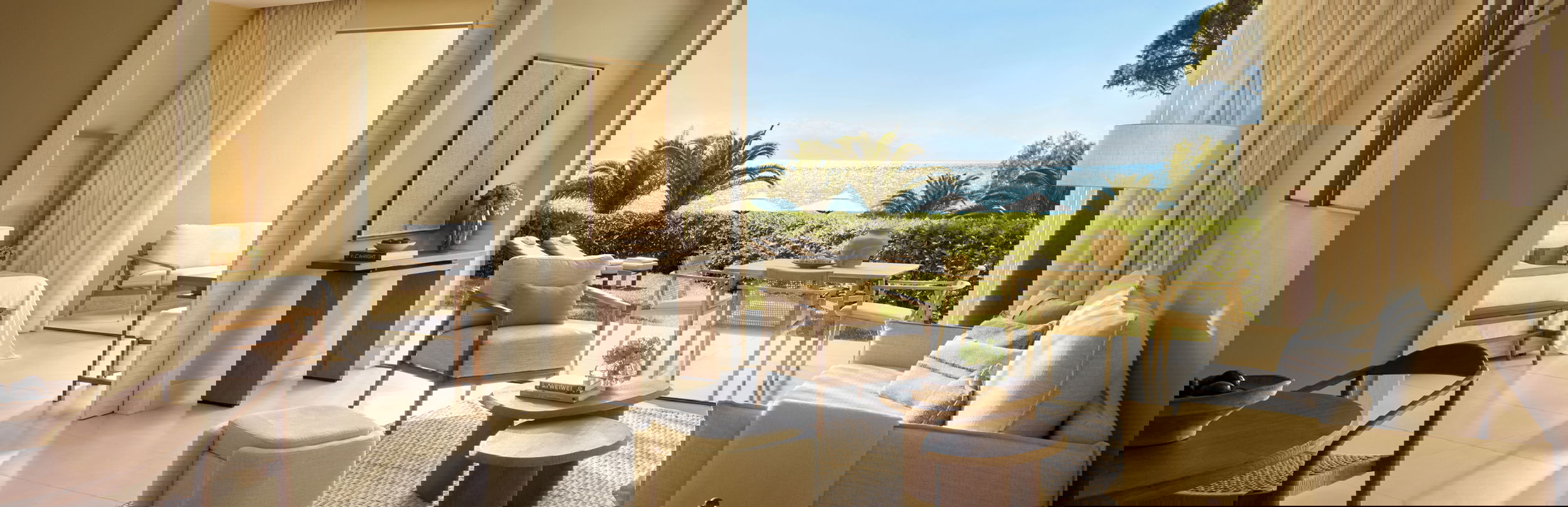 Two Bedroom Suite with Private Garden Sea View