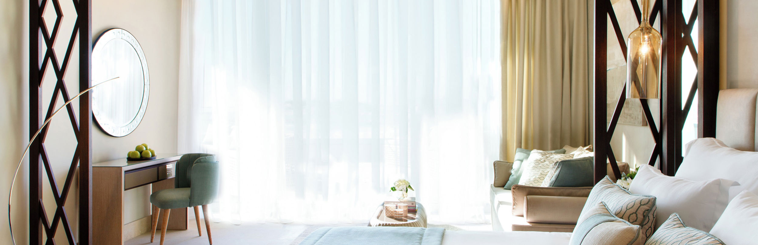 Junior Suite at Sani Dunes with view of private garden