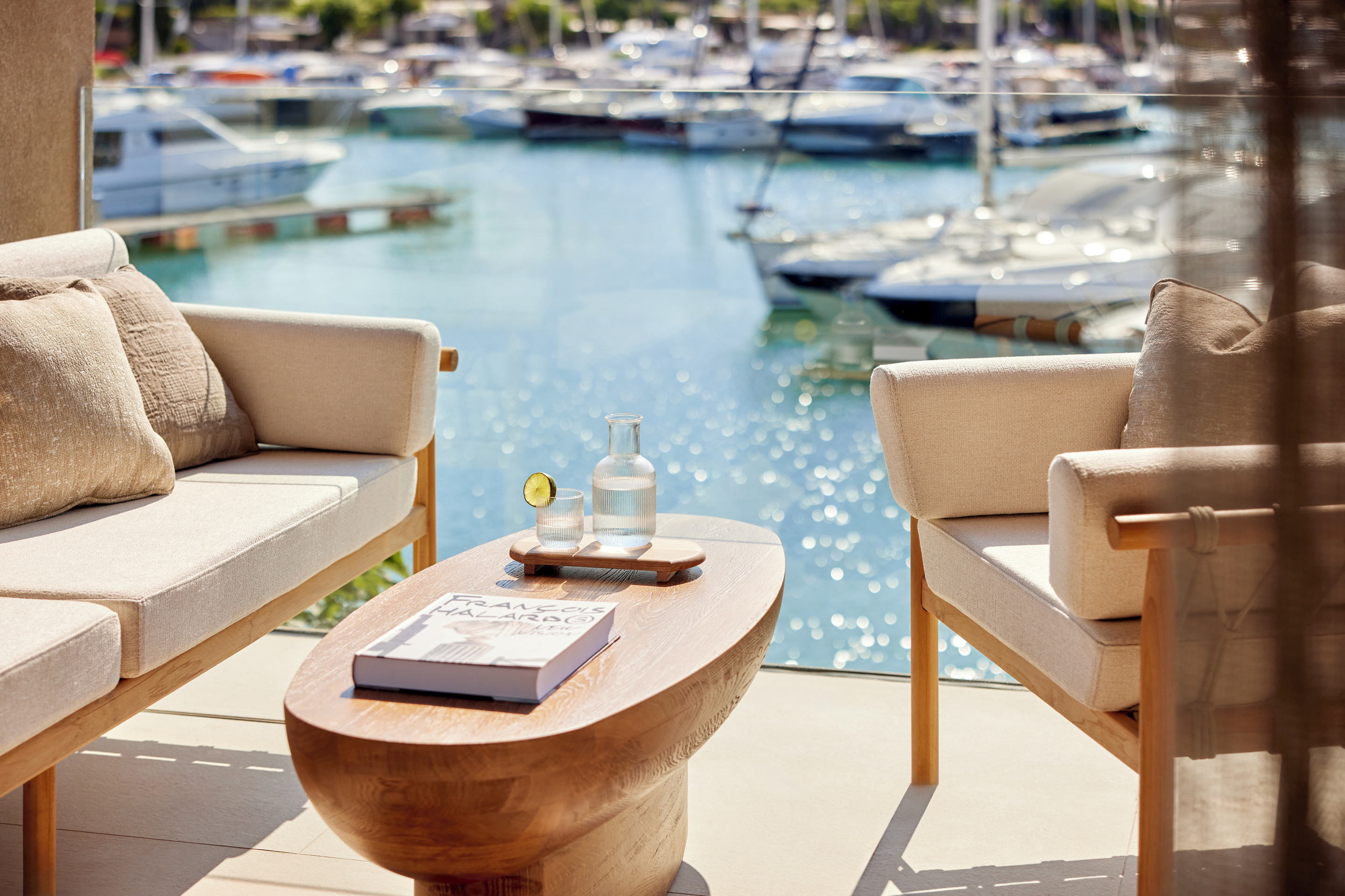 Two Bedroom Residence Balcony Marina Front 7