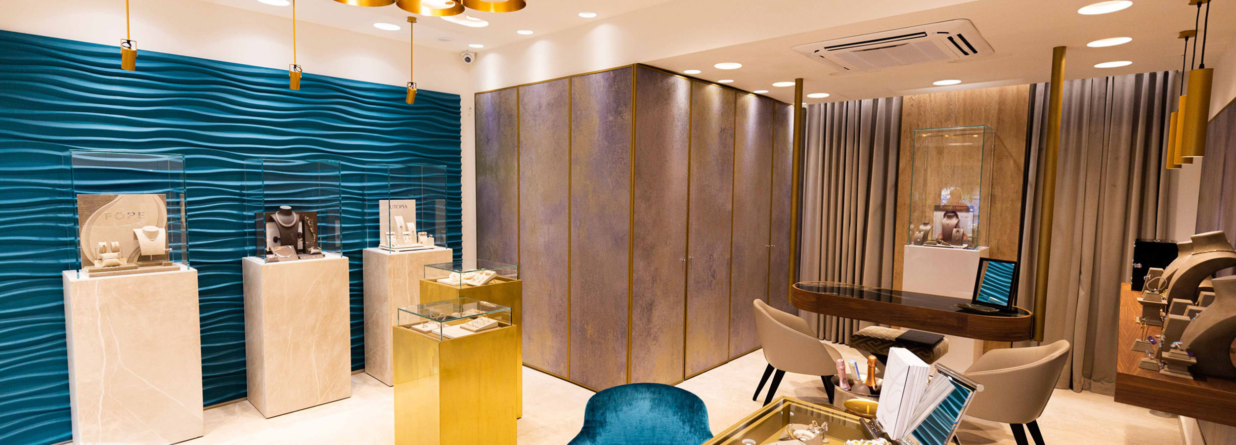 Jewellery display at Era Jewellery