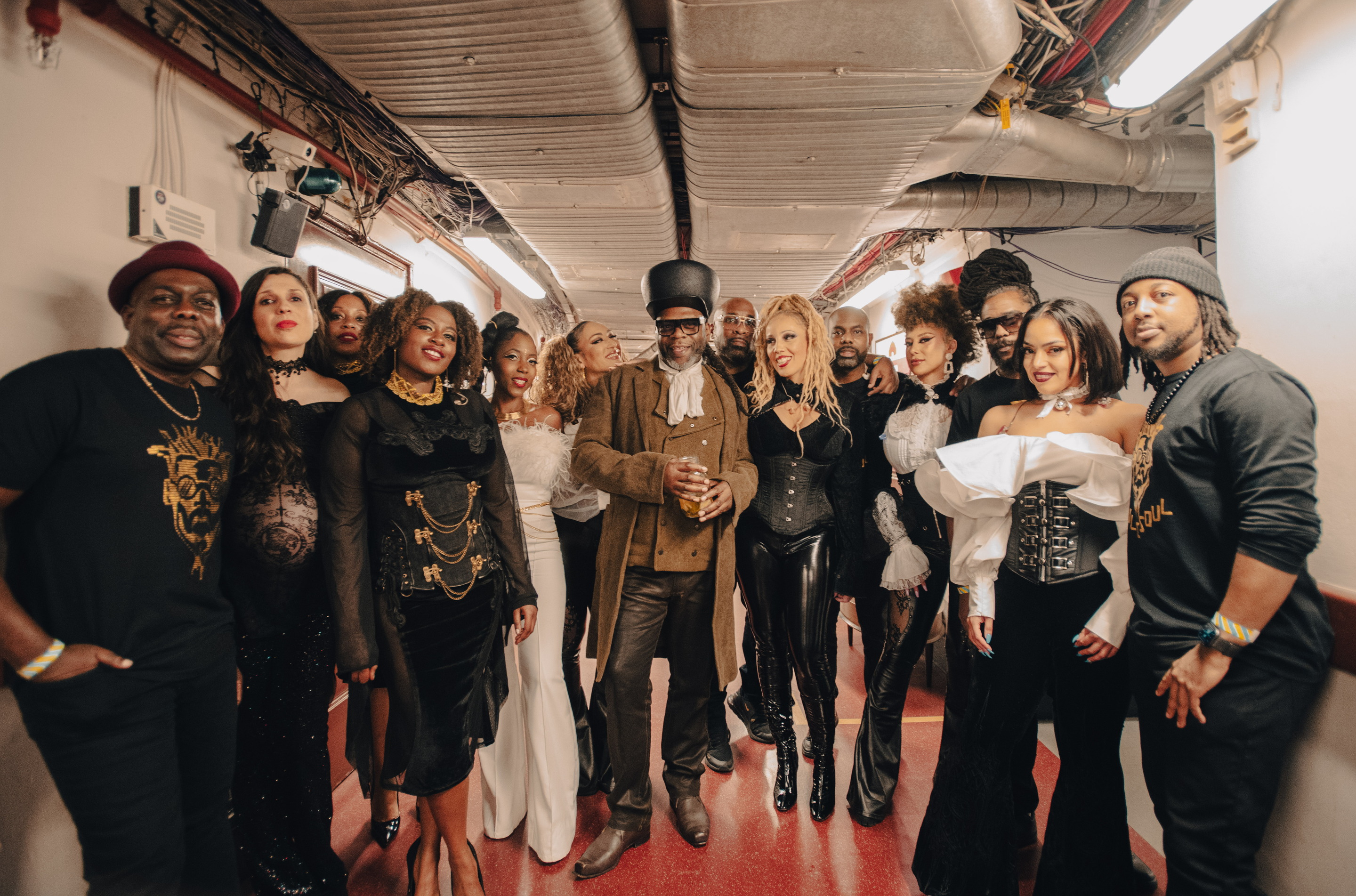 Jazzie B and his band