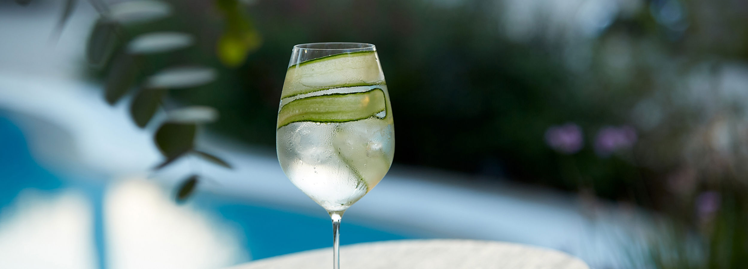Cocktail con cetriolo e antipasto