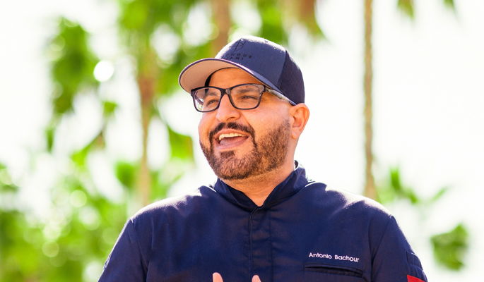 Antonio Bachour at Sani Marina Patisserie