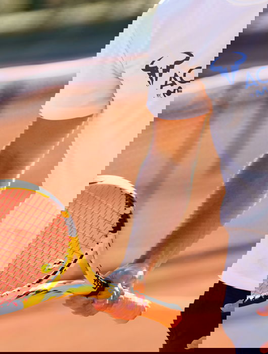 Ρακέτα του τένις στο Rafa Nadal Tennis Centre