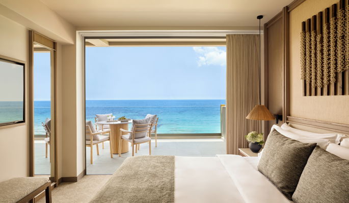 Sani Beach One Bedroom Family Suite Sea View 26 0067 2880X1920