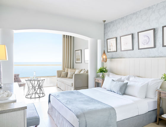 Junior Suite at Sani beach with sea view