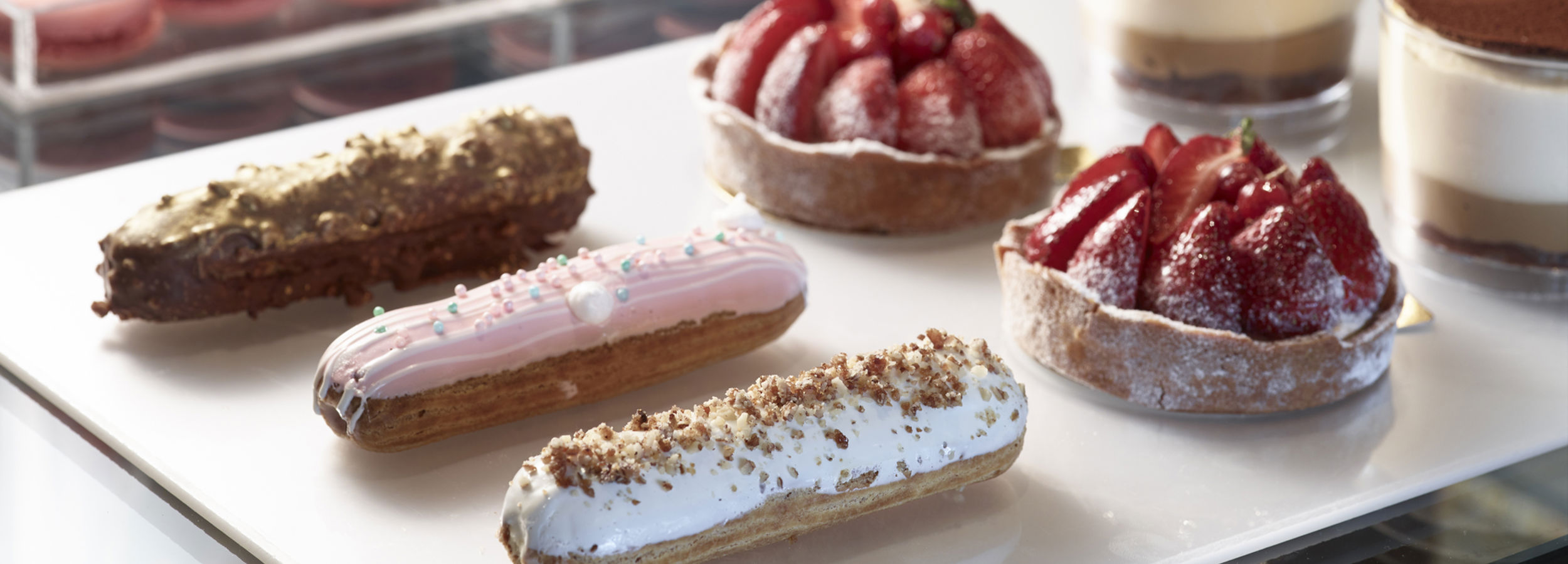 Desserts in der Patisserie