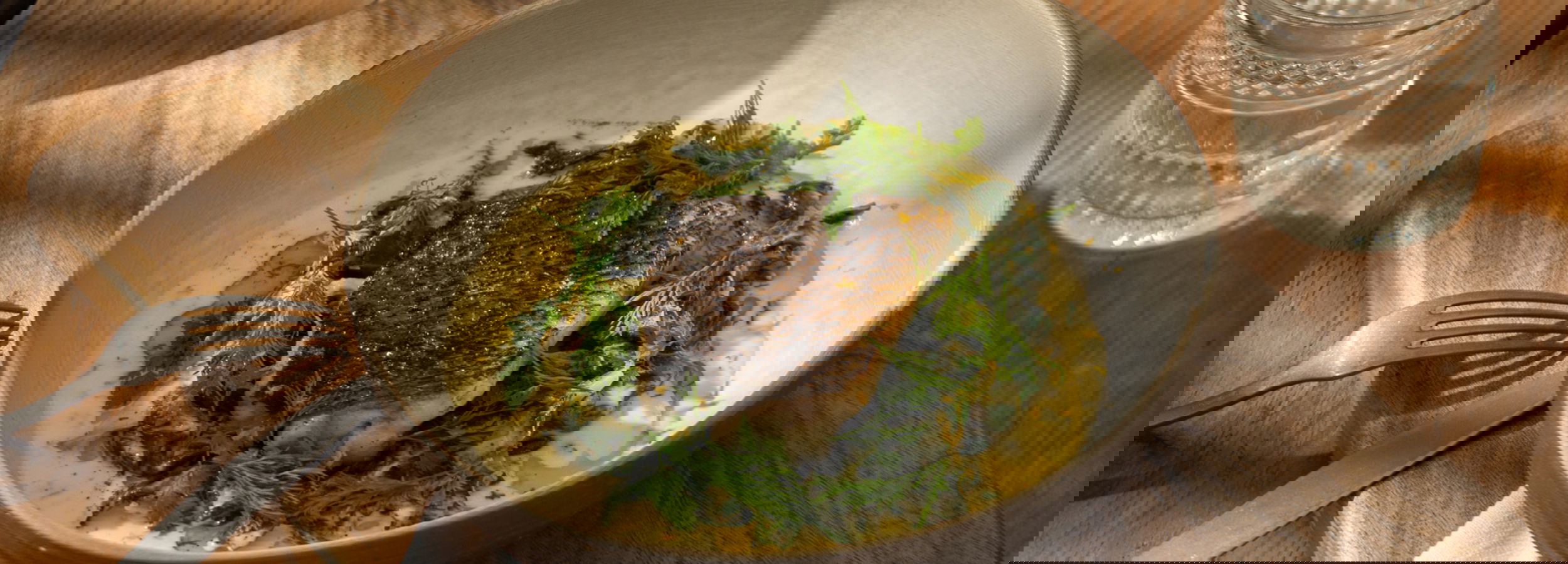 Sani Marina avli Restaurant Chef preparing food