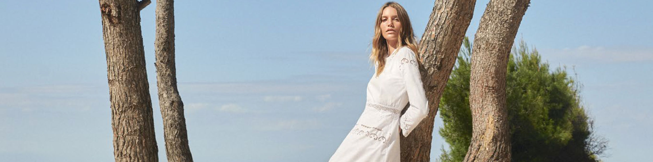 woman in the sea at Sani Resort