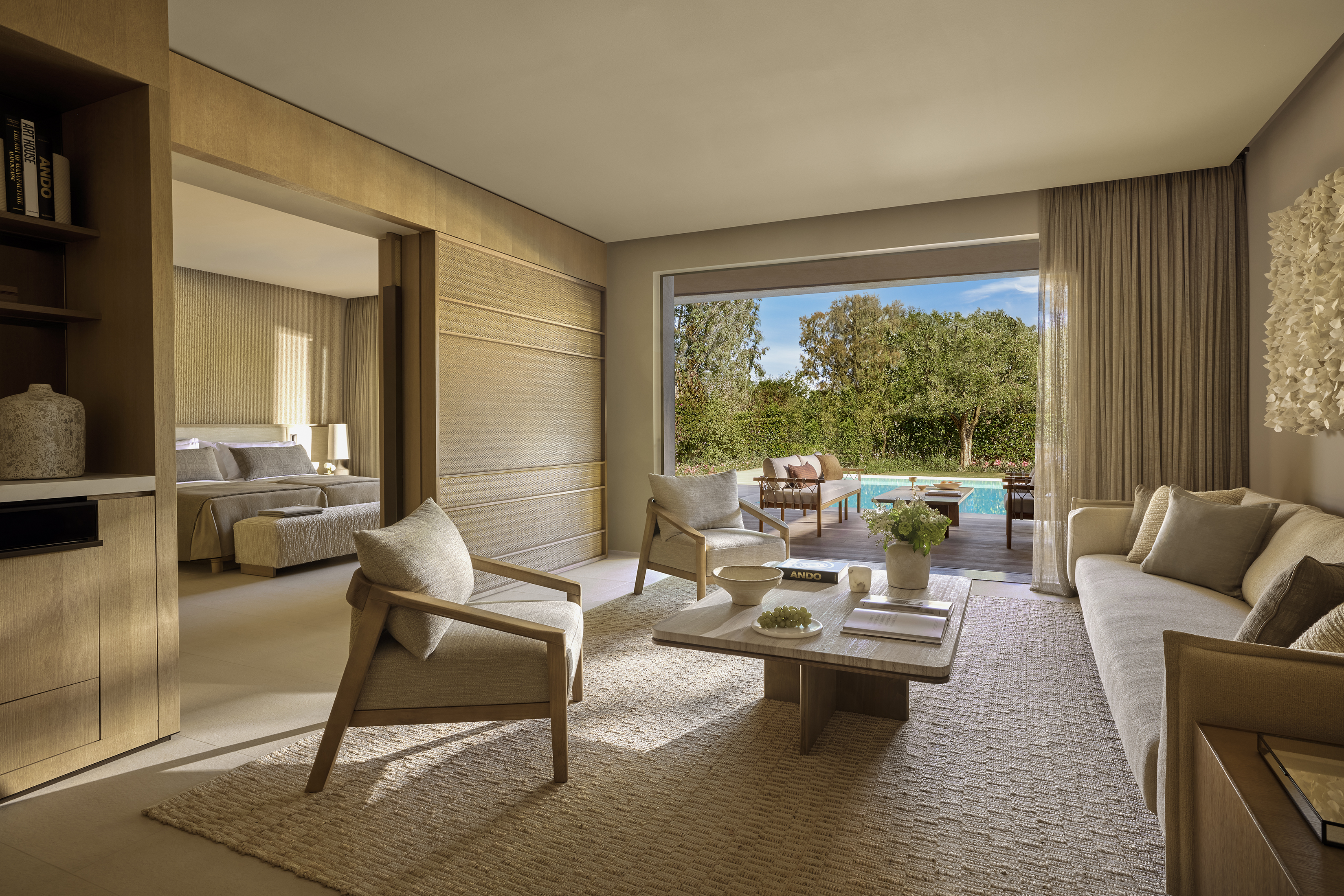 Three Bedroom Villa Private Pool Garden View