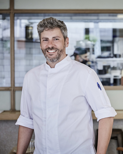 Founder and chef of award-winning, Manolis Papoutsakis