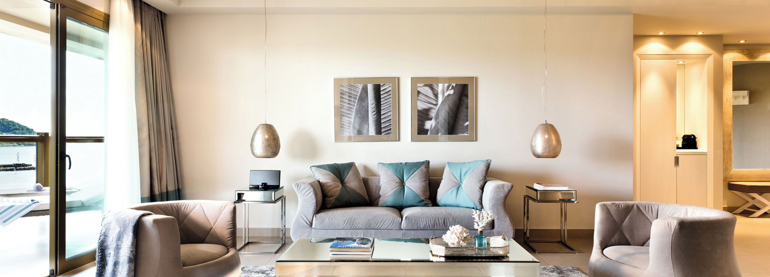 Empfang mit Mobiliar im Familienzimmer