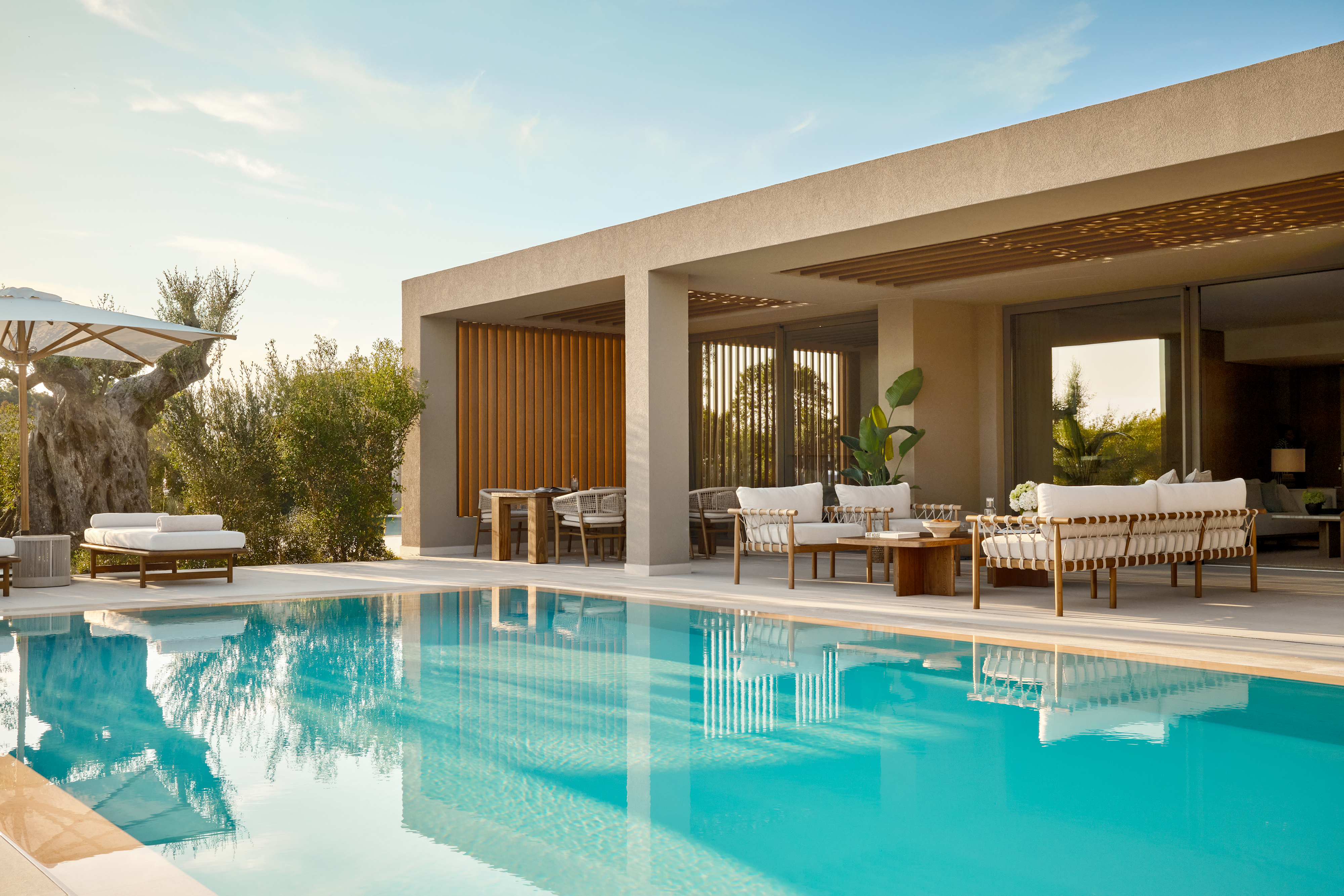 Three Bedroom Villa Private Pool Garden View Beautiful interior