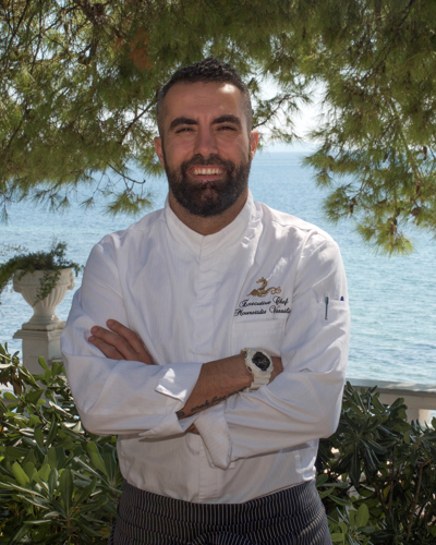 Executive chef, Vasilis Mouratidis