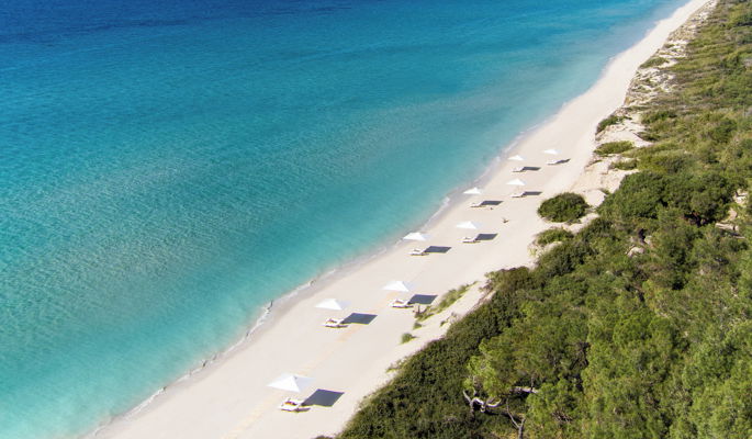 View of Bousoulas Beach Bar