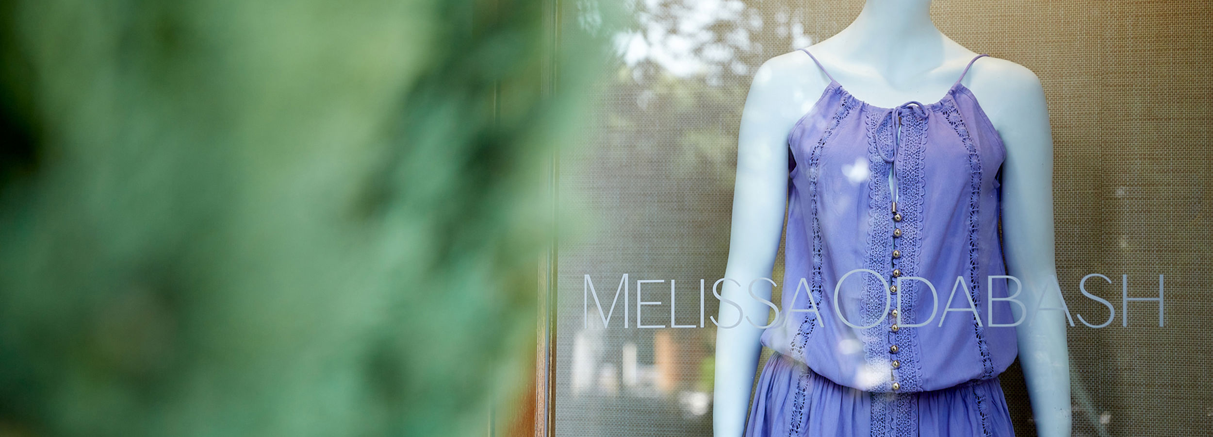 Schaufenster bei Melissa Odabash