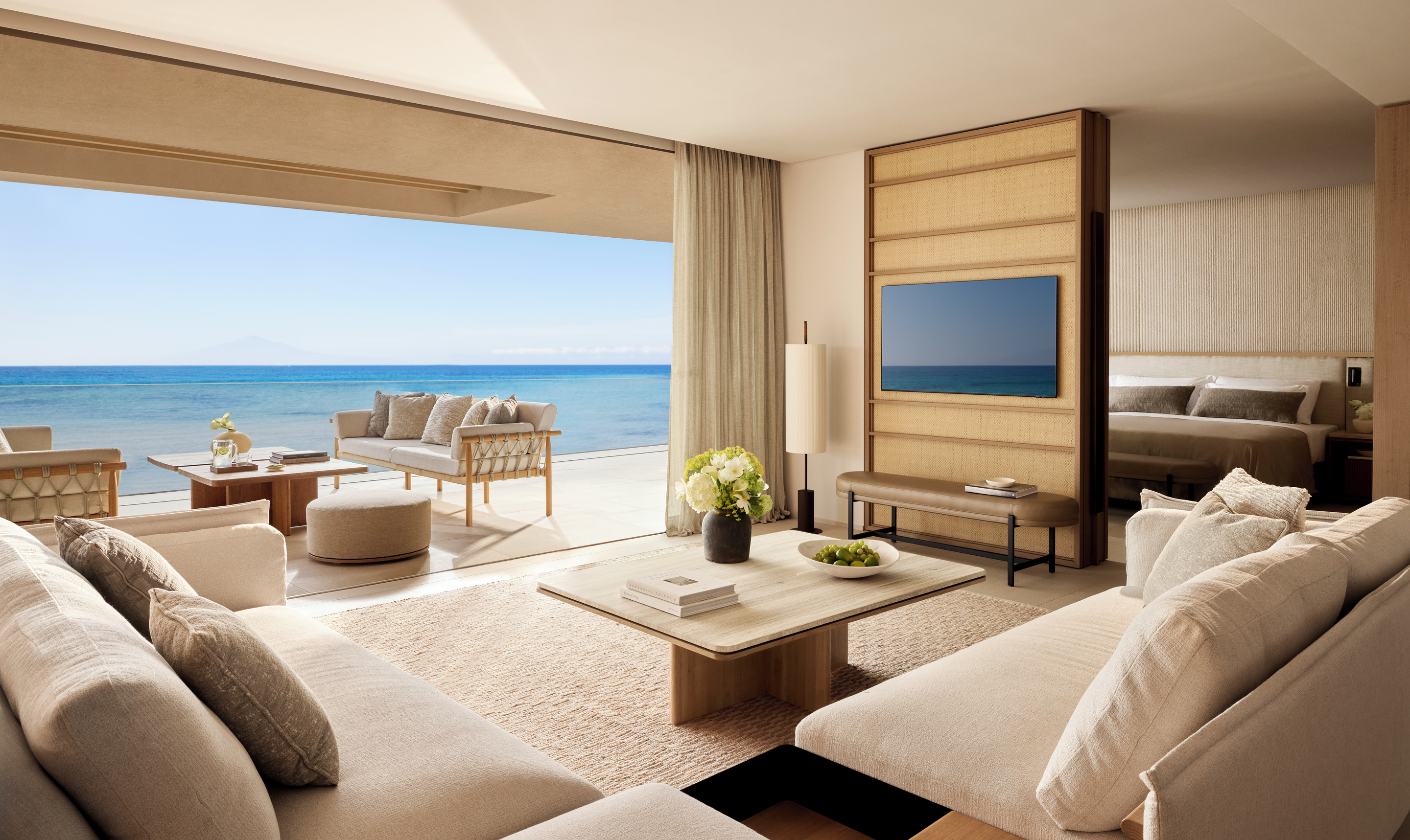 Two Bedroom Grand Residence Balcony Beach Front 10