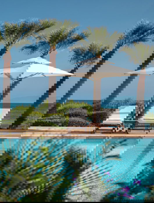 Sani Beach Pool Detail 2880X1945