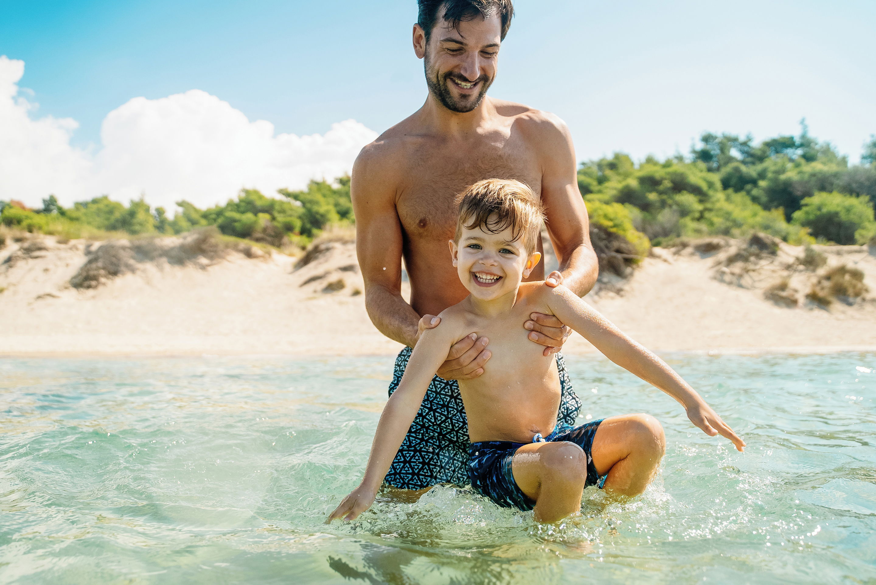 Family Water Play
