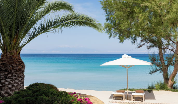 Vista di Sani Club Beach