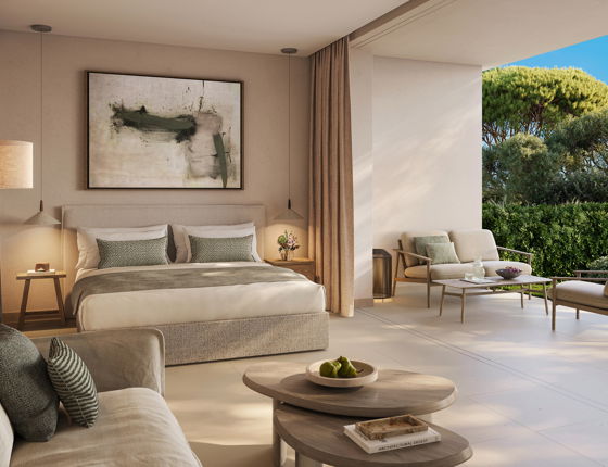Double Room with couch and furnishings
