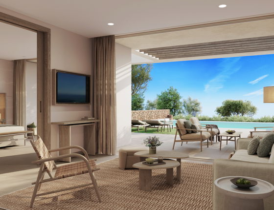 One Bedroom Bungalow Suite Private Pool Garden View