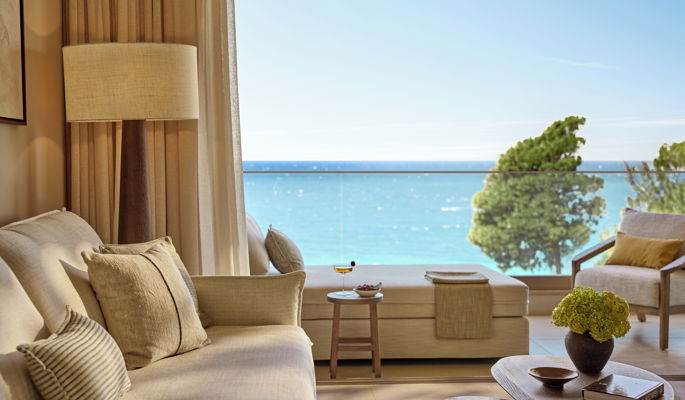 Sani Club Junior Suite Grand Balcony Sea View Detail 2880X1920
