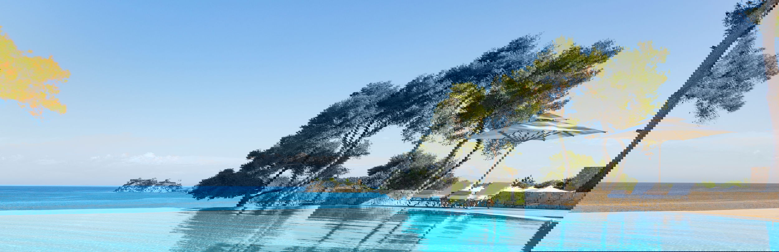 Infinity Pool Hill View at Sani club