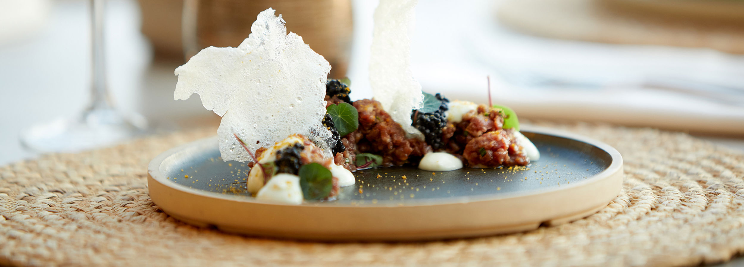 Ammos Restaurant at Sani Beach (Gourmet plate)