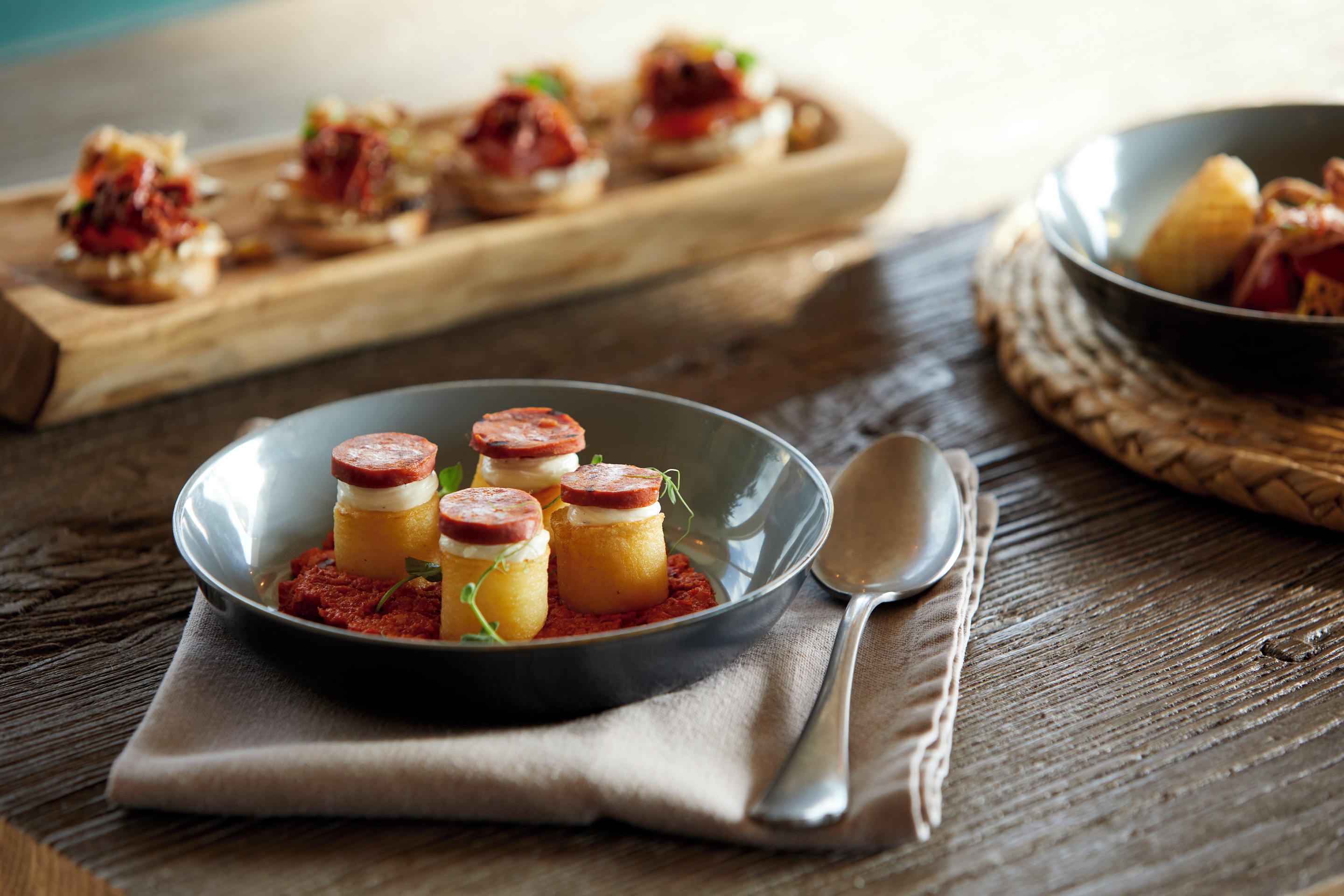 Porto Sani El Puerto dishes 