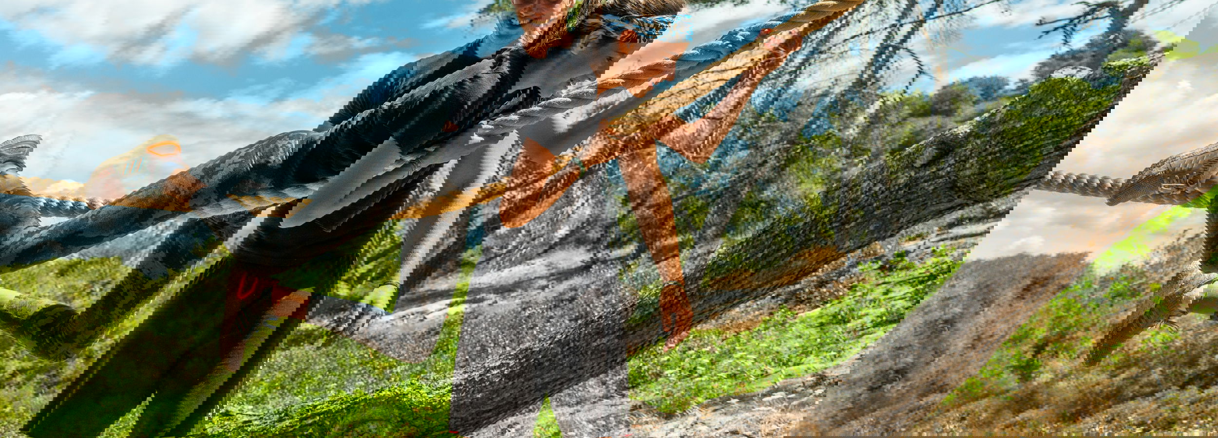 Teens at Survival academy