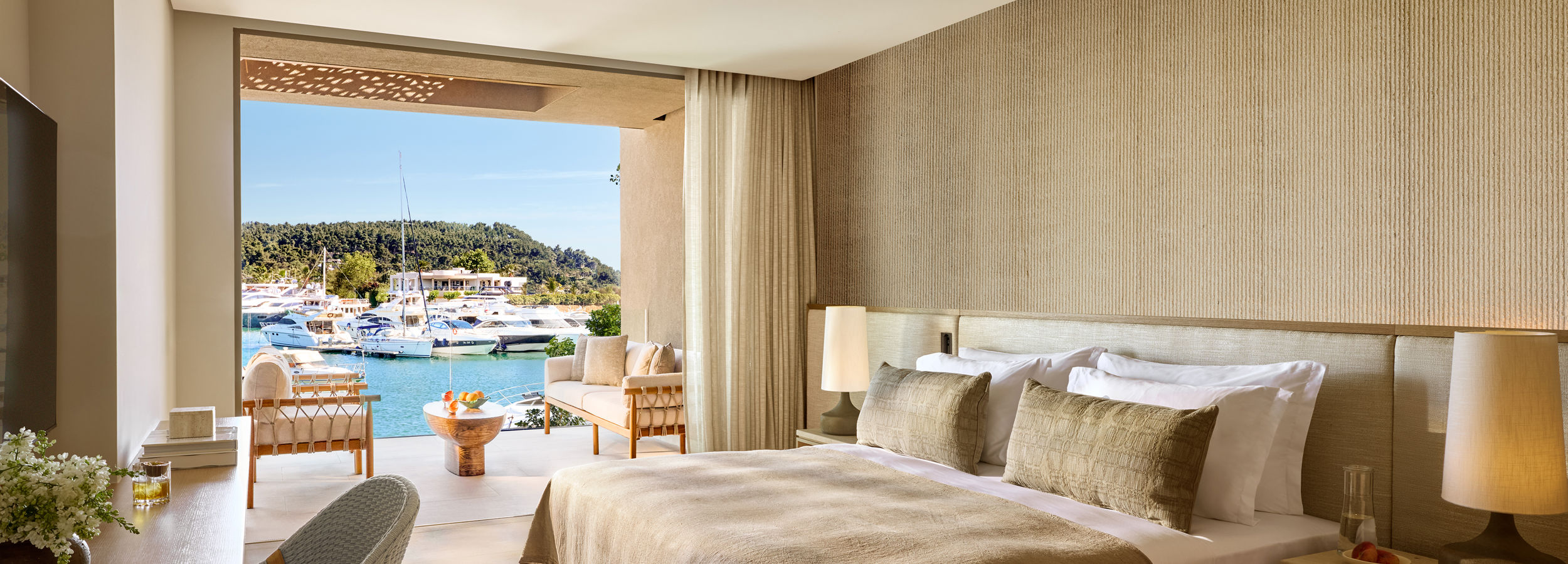 Two Bedroom Residence Balcony Marina Front 4
